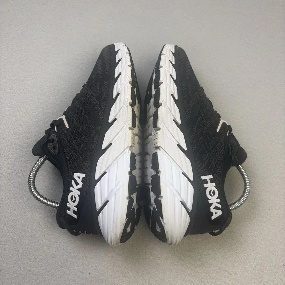 Hoka One One Gaviota 4 Shoes Womens Size 7.5 Black Running Sneakers 1123199 BWHT
